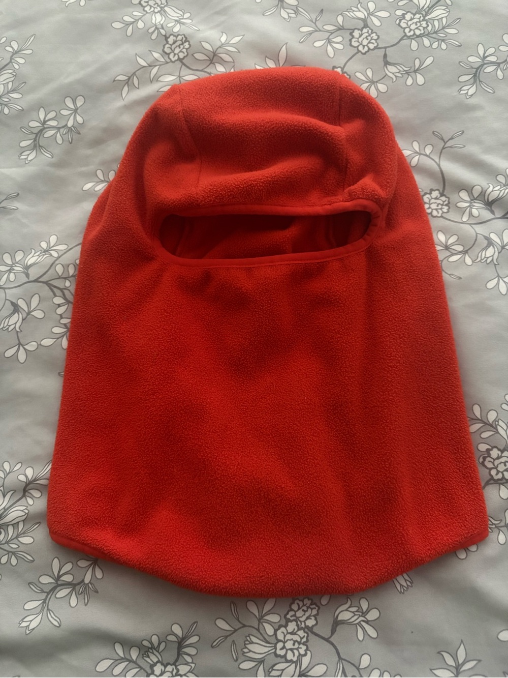 Lands' End Kids Orange-Red Fleece Balaclava